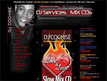 Tablet Screenshot of djcochise.net